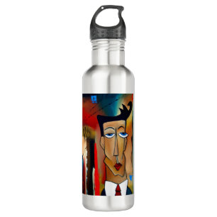 Wasserflasche (24 oz), rostfreier Stahl Edelstahlflasche