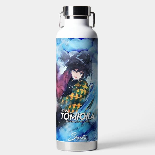 Wasserflasche (32 oz) weiß trinkflasche (Vorderseite)
