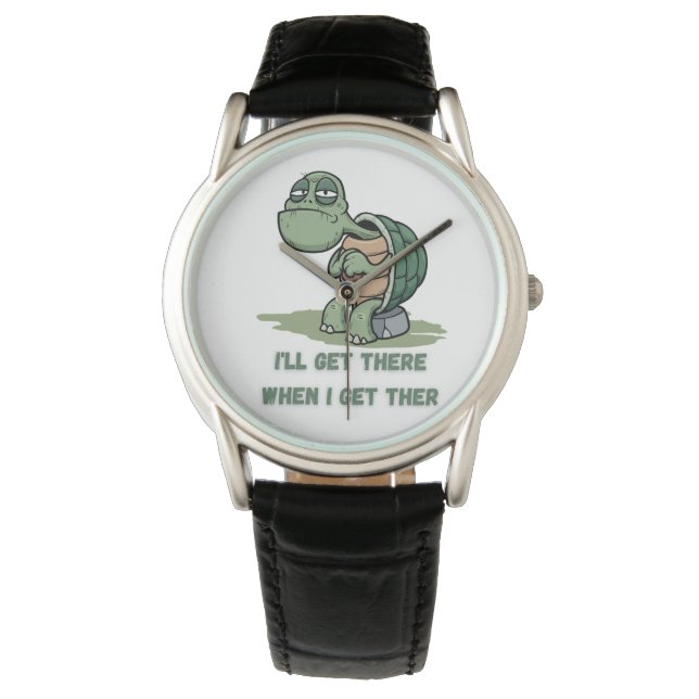 Wasserflasche Armbanduhr (Vorderseite)