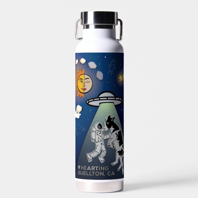 Wasserflasche - Aufblähen Trinkflasche (Vorne)