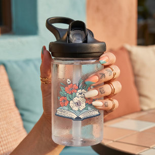 Wasserflasche aus Buch Trinkflasche