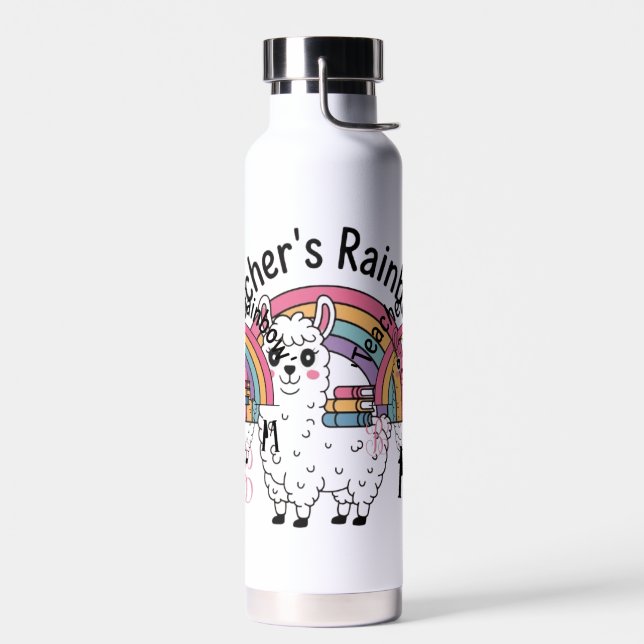 Wasserflasche aus Edelstahl Trinkflasche (Links)