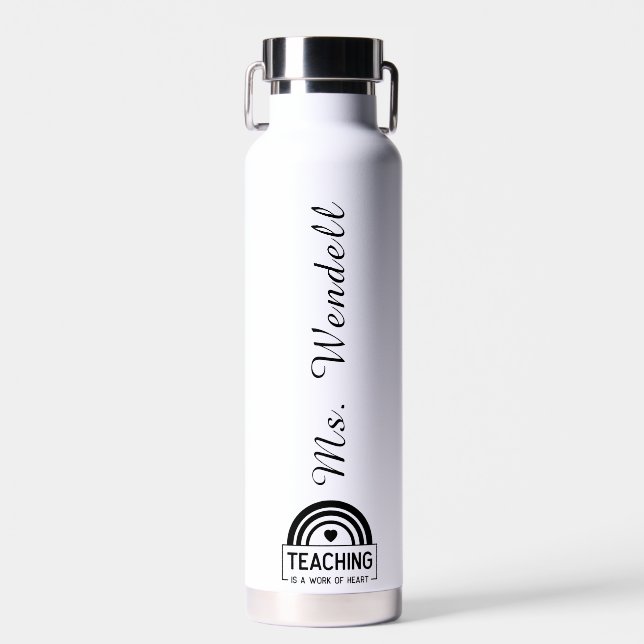 Wasserflasche aus Regenlosstahl (22 oz.) Trinkflasche (Vorne)