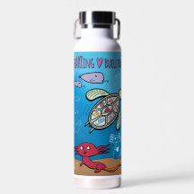 Wasserflasche - Axolotls Unter der S - Buellton.Ar