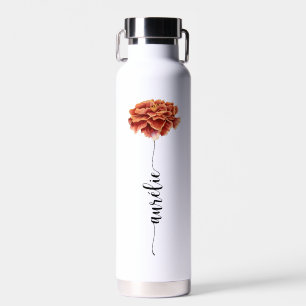 Wasserflasche / Blumenflasche Geburt Trommel Trinkflasche