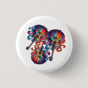 Wasserflasche Button