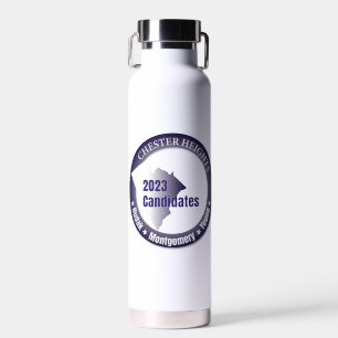 Wasserflasche - CHB Dems Hudak Montgomery Young Trinkflasche