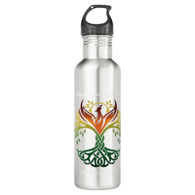 Wasserflasche Edelstahlflasche (Vorderseite)