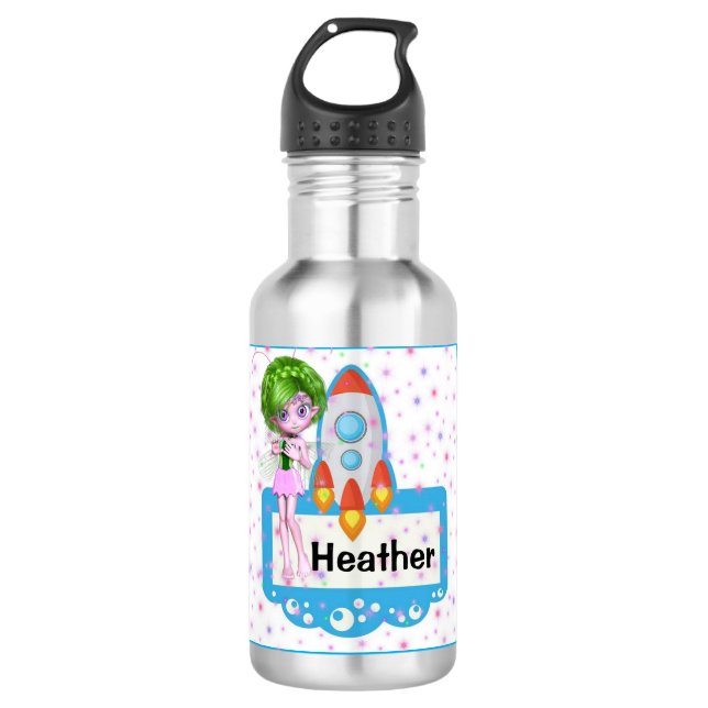 Wasserflasche Edelstahlflasche (Vorderseite)