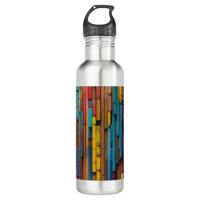 Wasserflasche Edelstahlflasche (Vorderseite)