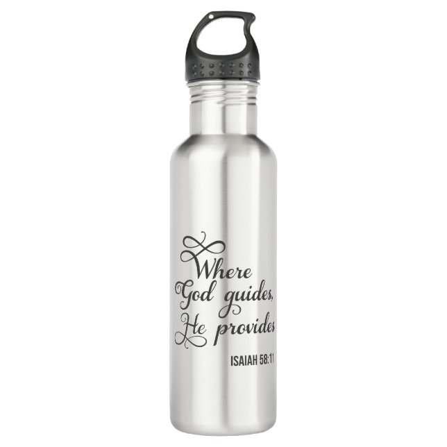Wasserflasche Edelstahlflasche (Vorderseite)