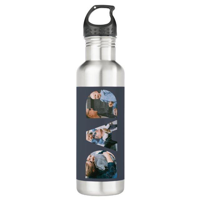 Wasserflasche Edelstahlflasche (Vorderseite)