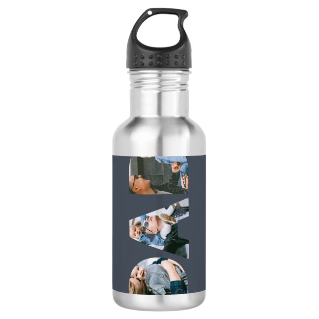 Wasserflasche Edelstahlflasche (Vorderseite)