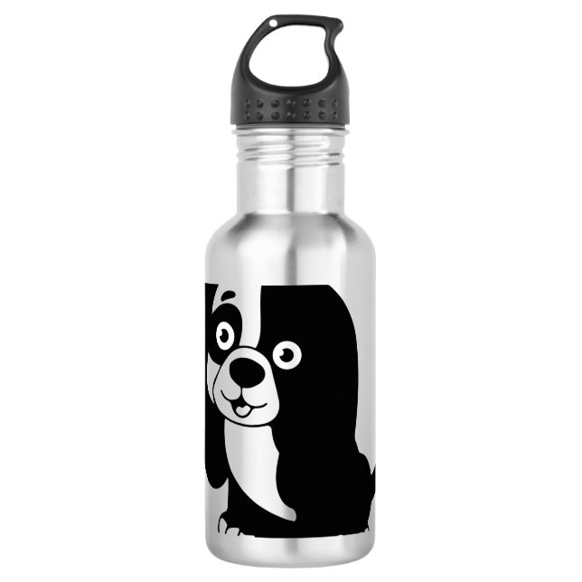 Wasserflasche Edelstahlflasche (Vorderseite)