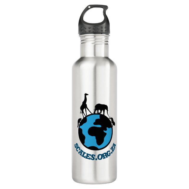 Wasserflasche Edelstahlflasche (Vorderseite)