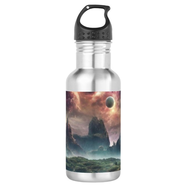 Wasserflasche Edelstahlflasche (Vorderseite)