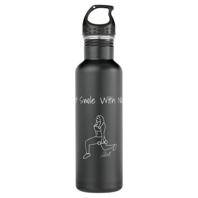 Wasserflasche Edelstahlflasche (Vorderseite)