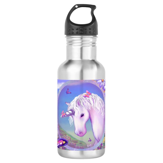 Wasserflasche Edelstahlflasche (Vorderseite)