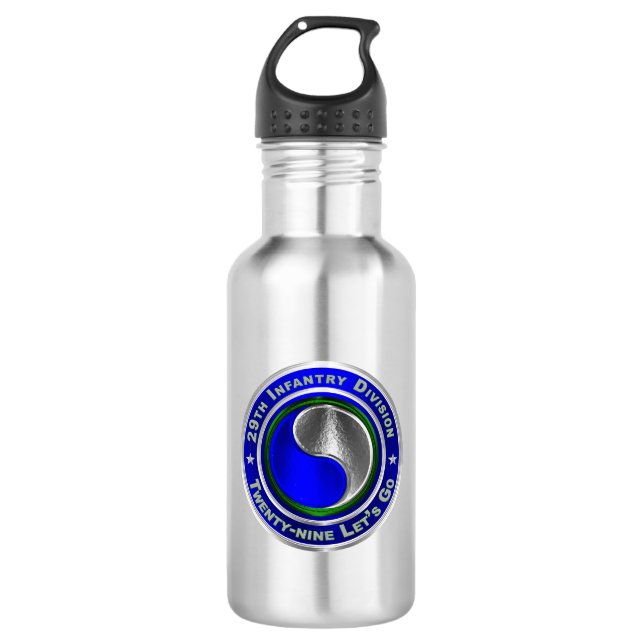 Wasserflasche Edelstahlflasche (Vorderseite)