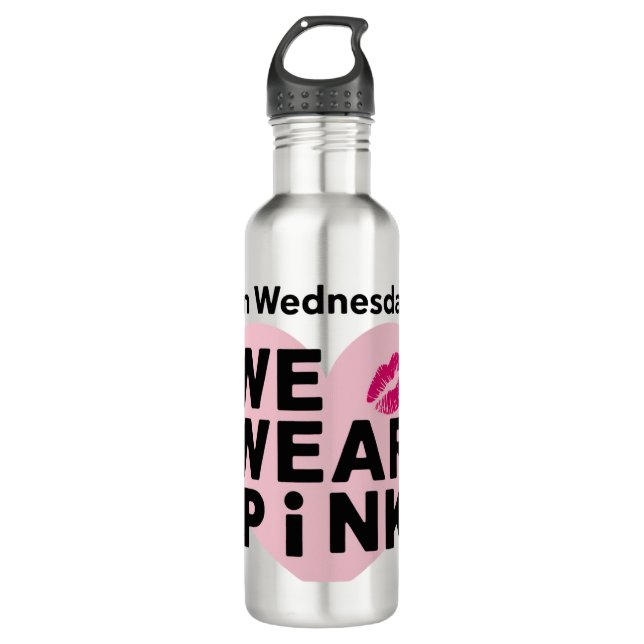 Wasserflasche Edelstahlflasche (Vorderseite)