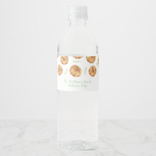 Wasserflasche-Etikett