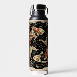 Wasserflasche Fische Celestie Zodiac Art Trinkflasche