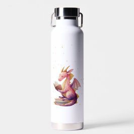 Wasserflasche für Drachen und Bäume (Personalisier Trinkflasche
