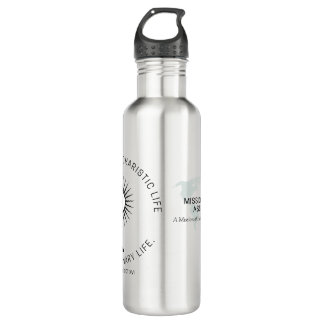 Wasserflasche für Missionspassage Edelstahlflasche
