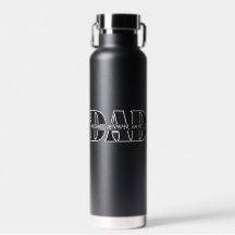 "Wasserflasche für Personalisierten VATER - Kinder