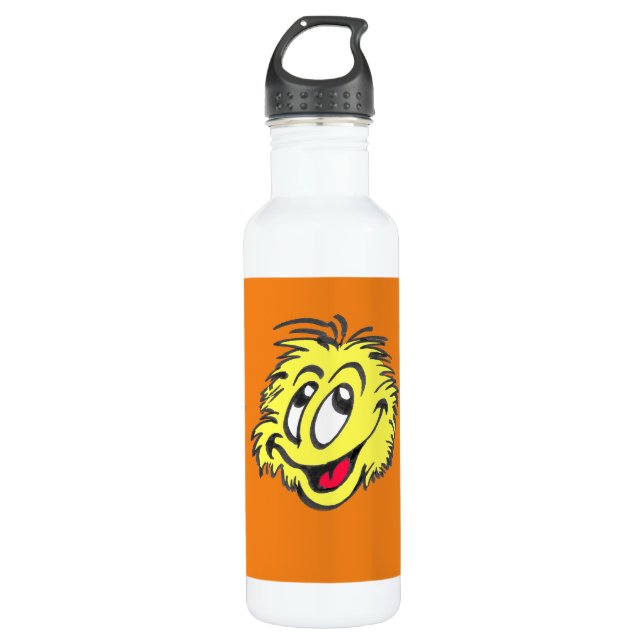 Wasserflasche für Tennis individuell einstellbar Edelstahlflasche (Vorderseite)