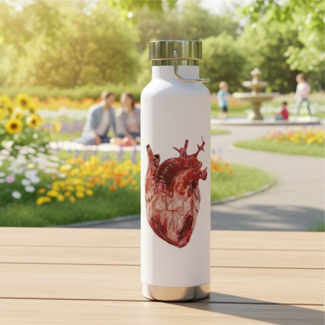 Wasserflasche Herz Trinkflasche (Von Creator hochgeladen)