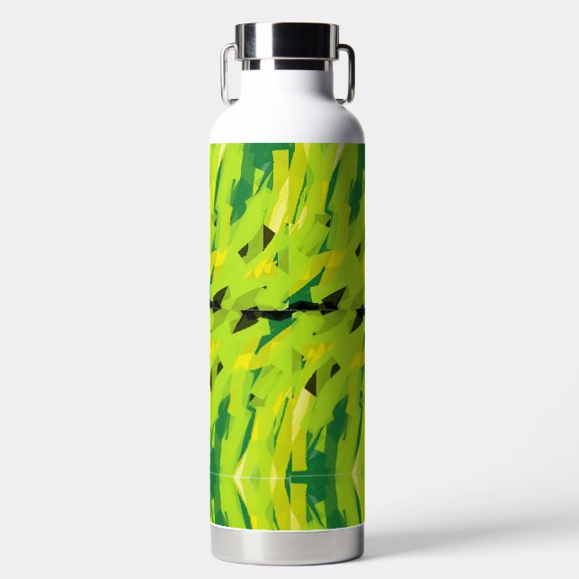 Wasserflasche: Irdisches Gefühl Trinkflasche (Vorderseite)