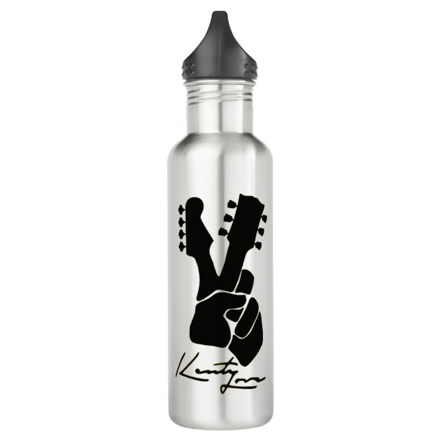 Wasserflasche KL Edelstahlflasche (Links)