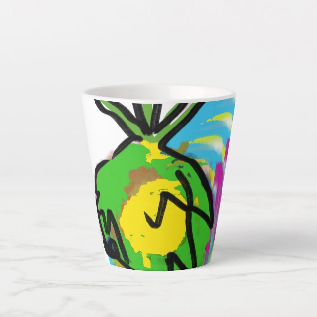 Wasserflasche Milchtasse (Vorderseite)