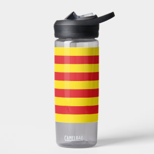 Wasserflasche mit der Flagge Kataloniens Trinkflasche