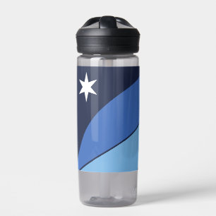 Wasserflasche mit der Flagge von Columbia, S.C. Trinkflasche