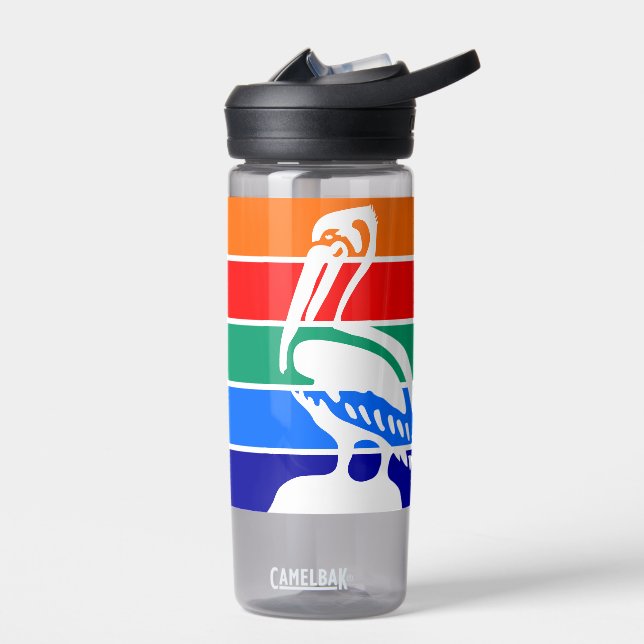 Wasserflasche mit der Flagge von St. Petersburg, F Trinkflasche (Links)
