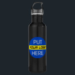 Wasserflasche mit eigenem Logo Edelstahlflasche<br><div class="desc">Platzieren Sie Ihr Logo und personalisierter</div>