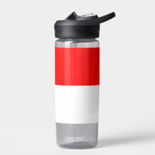 Wasserflasche mit Flagge Indonesiens Trinkflasche