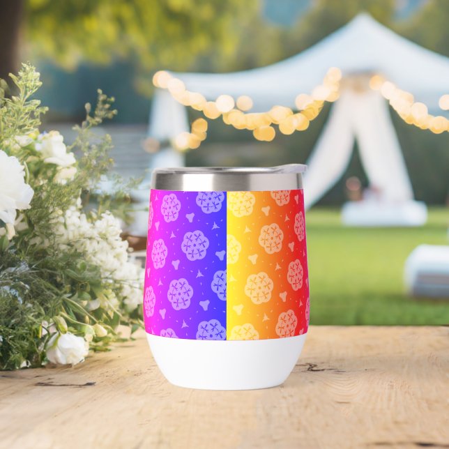 Wasserflasche mit Gone mit französischem Design (Hochzeit)