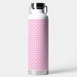 Wasserflasche mit Karomuster Trinkflasche
