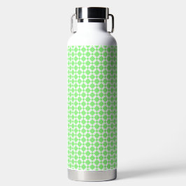 Wasserflasche mit Karomuster Trinkflasche