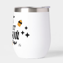 Wasserflasche mit Spooky Season