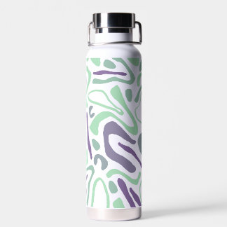 Wasserflasche: Modernes Design (Minze) Trinkflasche