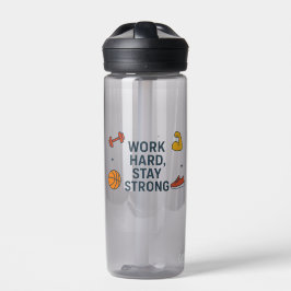 Wasserflasche | Motivierend Gym-Flasche Trinkflasche