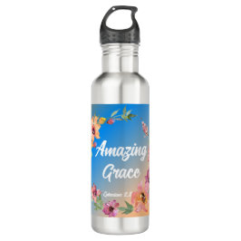 Wasserflasche Phantastisch Grau Edelstahlflasche