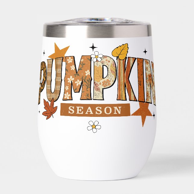 Wasserflasche Pumpkin Gewürz Leben Tasse, Hallowee (Vorderseite)