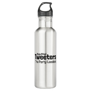 Wasserflasche, rostfreier Stahl, 24 oz roter Sat Edelstahlflasche