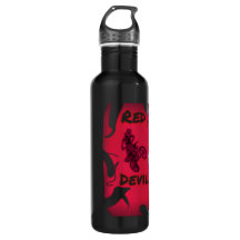 Wasserflasche Roter Teufel