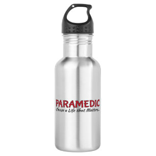 Wasserflasche: Sanitäter Edelstahlflasche